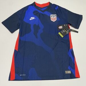Nike USA Team Soccer Jersey Vaporknit Match Men's Medium CD0603-475 MSRP $165